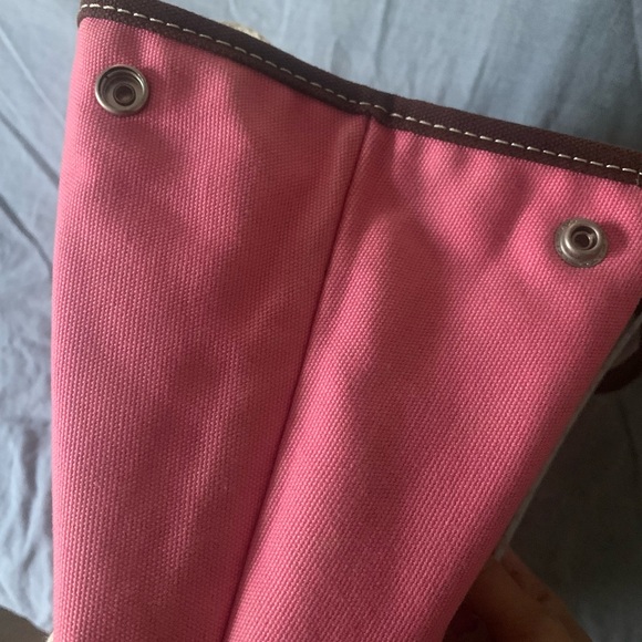 NWT! j crew canvas bag in pink - Picture 7 of 8